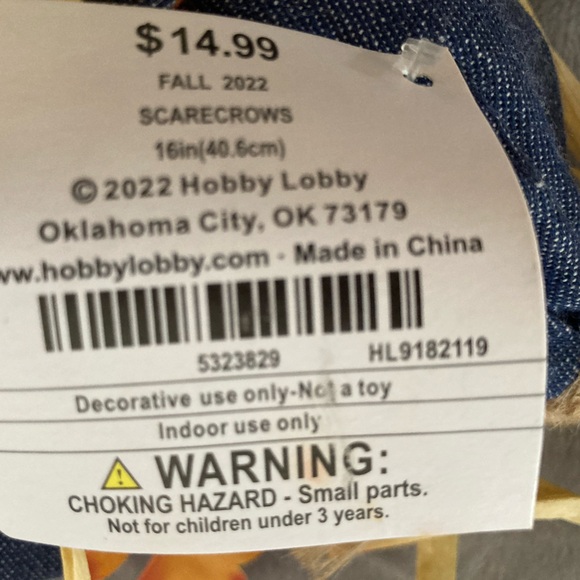 🎃 (bundle 3 for $18 )Set of decorative scarecrows - Picture 6 of 12